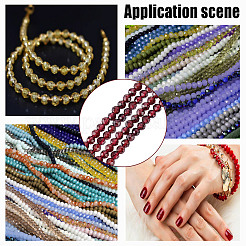 2 Strands Natural Garnet Beads Strands&nbsp;G-GO0001-67