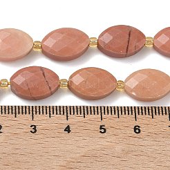 Natural Rouge Jade Beads Strands&nbsp;G-A295-A10-01
