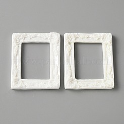 Opaque Resin Cabochons&nbsp;RESI-WH0021-44