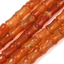 Natural Red Agate(Dyed & Heated) Beads Strands&nbsp;GG-CBA9281-C02-8x12mm