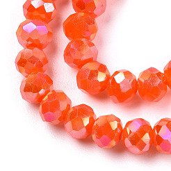 Electroplate Glass Beads Strands&nbsp;EGLA-A034-P2mm-B23