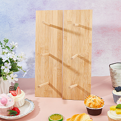 Wooden Donut Rack Supplies Display&nbsp;DJEW-WH0063-54
