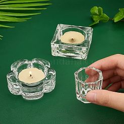 9Pcs 3 Style Glass Dappen Dish/Lid Bowl Cup Crystal Dish&nbsp;MRMJ-FH0001-15