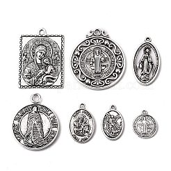 Tibetan Style Alloy Pendants&nbsp;TIBEP-PH0005-11AS