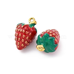 304 Stainless Steel Enamel Pendants&nbsp;STAS-B085-42G-04