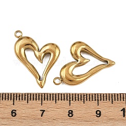 304 Stainless Steel Pendants&nbsp;STAS-L303-06G