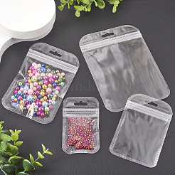 100Pcs 4 Styles Transparent Plastic Resealable Packaging Bags&nbsp;OPP-TA0001-03