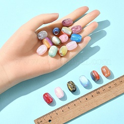 30Pcs 3 Styles Resin European Beads&nbsp;RESI-FS0001-71