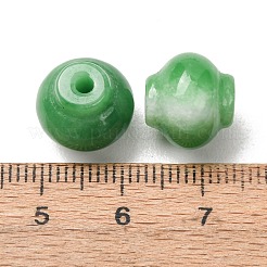 Dyed Natural Myanmar Jade Lantern Beads&nbsp;GG-CBABA9C-03