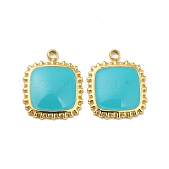 304 Stainless Steel Enamel Pendants&nbsp;STAS-P311-01G-03