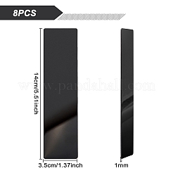 Blank Stainless Steel Plates&nbsp;DIY-BC0001-18C