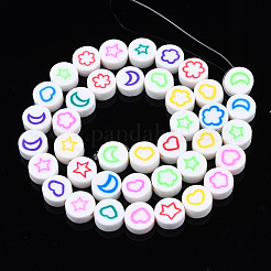 Handmade Polymer Clay Bead Strands&nbsp;CLAY-T020-29