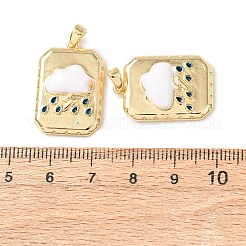 Brass Pendants&nbsp;KK-D223-04G