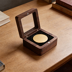 Wooden Badge Packing Magnetic Boxes&nbsp;CON-WH20006-017A