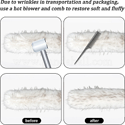 1Pc Artificial Fur Chenille Stick Trim for Sewing Craft Decor&nbsp;FIND-GF0008-45F