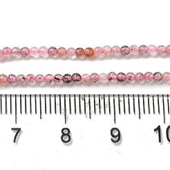 Natural Black Gold Rutilated Quartz Beads Strands&nbsp;G-B090-A12-01