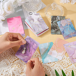 100Pcs 10 Styles Hot Stamping Cardboard Paper Jewelry Display Cards&nbsp;CDIS-TA0001-17