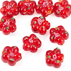 10Pcs Handmade Lampwork Beads&nbsp;LAMP-TADJ0001-01E