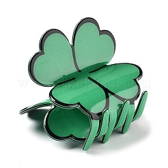 Saint Patrick's Day PVC Plastic Claw Hair Clips&nbsp;PHAR-D016-01C