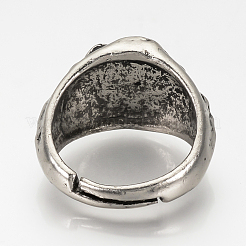 Adjustable Alloy Finger Rings&nbsp;X-RJEW-Q159-15A