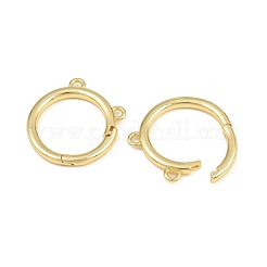 Brass Enhancer Shortener Pendant Bails&nbsp;KK-CBA57BD-05G