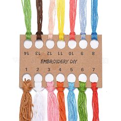 DIY Woven Net/Web with Feather Pattern Embroidery Kit&nbsp;DIY-O021-17B