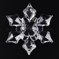Transparent Acrylic Connector Charms&nbsp;TACR-T028-03A