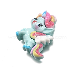 Unicorn Opaque Resin Decoden Cabochons&nbsp;CRES-F034-02