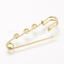 Iron Safety Brooch Findings&nbsp;X-IFIN-R226-G