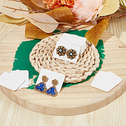 300Pcs Paper Jewelry Earring Display Cards with Hanging Hole&nbsp;CDIS-SP0001-05A