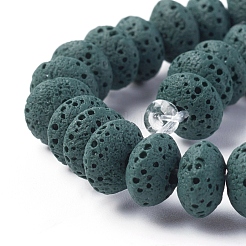 Natural Lava Rock Beads Strands&nbsp;G-F671-01A-03