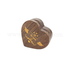 Heart Wood Couple Ring Storage Box&nbsp;PW-WG97544-01