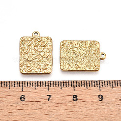 304 Stainless Steel Pendants&nbsp;STAS-N109-07G