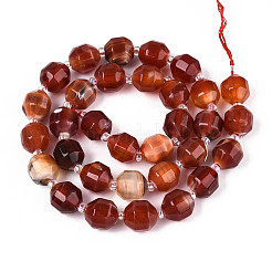 Natural Agate(Dyed & Heated) Beads Strands&nbsp;G-T139-92C