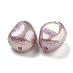 Spray Painted ABS Plastic Beads&nbsp;KY-C017-03D