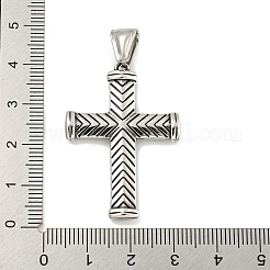 Vintage 316 Surgical Stainless Steel Pendants&nbsp;STAS-E212-44AS