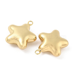 Star Brass Pendants&nbsp;KK-M327-08A-G
