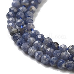 Natural Sapphire Beads Strands&nbsp;G-F509-18A-2mm