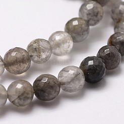 Natural Cloud Quartz Beads Strands&nbsp;G-G736-21-6mm