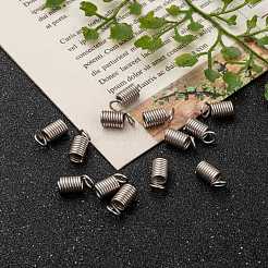 Iron Coil Cord Ends&nbsp;E195Y