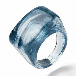 Resin Finger Rings&nbsp;RJEW-Z007-01C