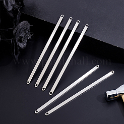6Pcs Stainless Steel Blank Cuff Bangles&nbsp;MAK-BBC0001-32P