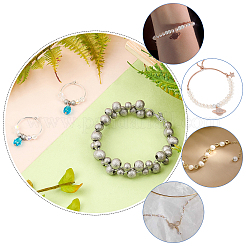 60Pcs 3 Style Ion Plating(IP) 201/304 Stainless Steel Textured Beads&nbsp;STAS-UN0028-14