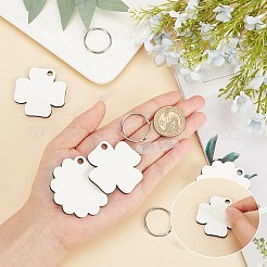 DIY Sublimation Double-Sided Blank MDF Keychains&nbsp;KEYC-SC0001-06P