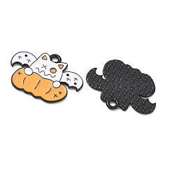 Halloween Alloy Enamel Pendants&nbsp;AL-CBA8744-01EB-05