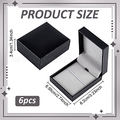 Paper Necklace Storage Boxes&nbsp;CON-WH0089-198C