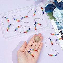 10Pairs Chakra Jewelry&nbsp;EJEW-CN0001-01