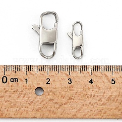 Tarnish Resistant 304 Stainless Steel Lobster Claw Clasps&nbsp;STAS-X0017-22P