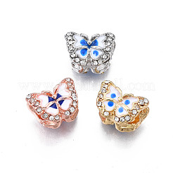 Rack Plating Alloy European Beads&nbsp;MPDL-N039-077