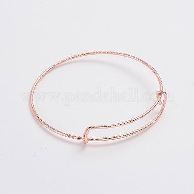 Adjustable Iron Bangle Making&nbsp;BJEW-TAC0003-01S-1